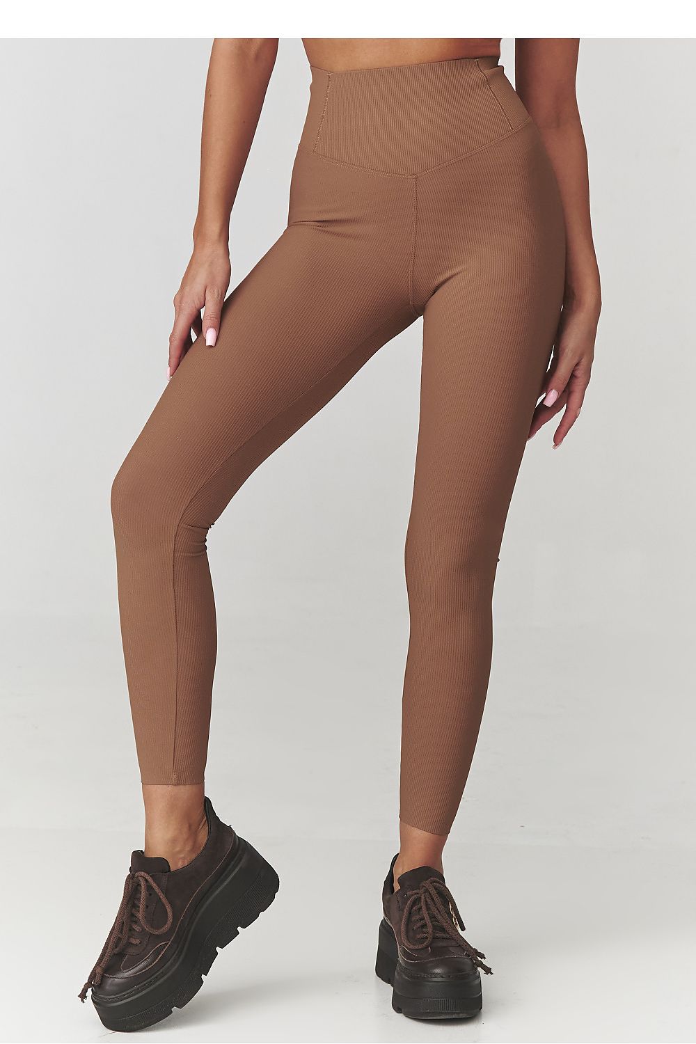  Leggings longues model 220768 Makadamia 