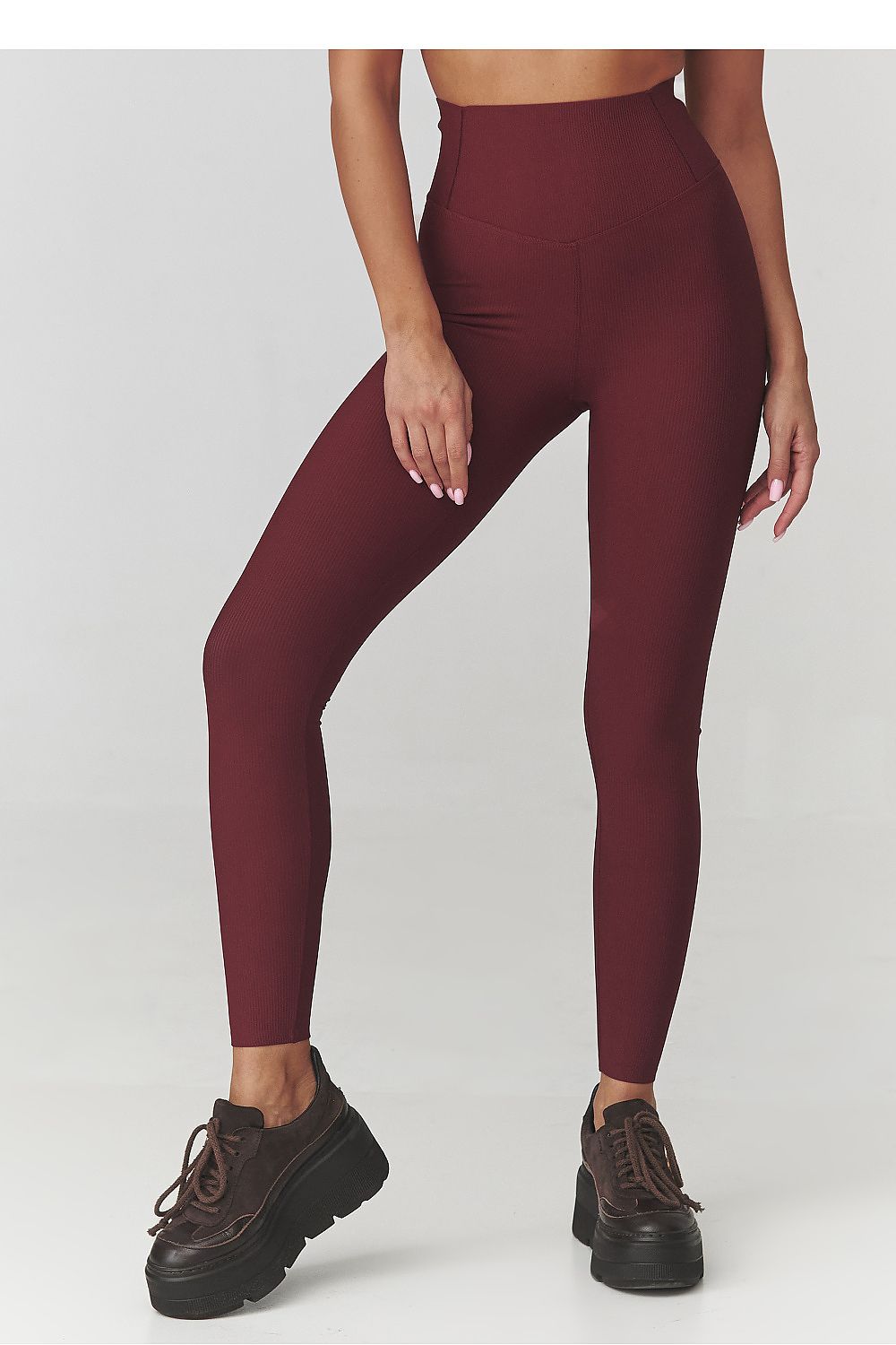  Leggings longues model 220769 Makadamia 