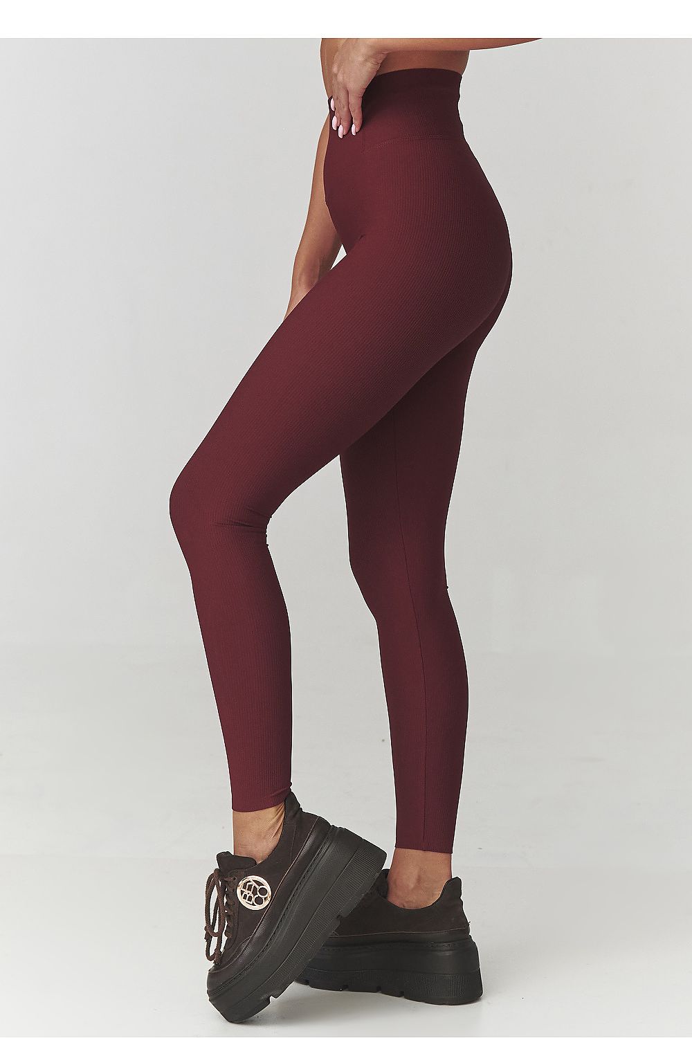  Leggings longues model 220769 Makadamia 