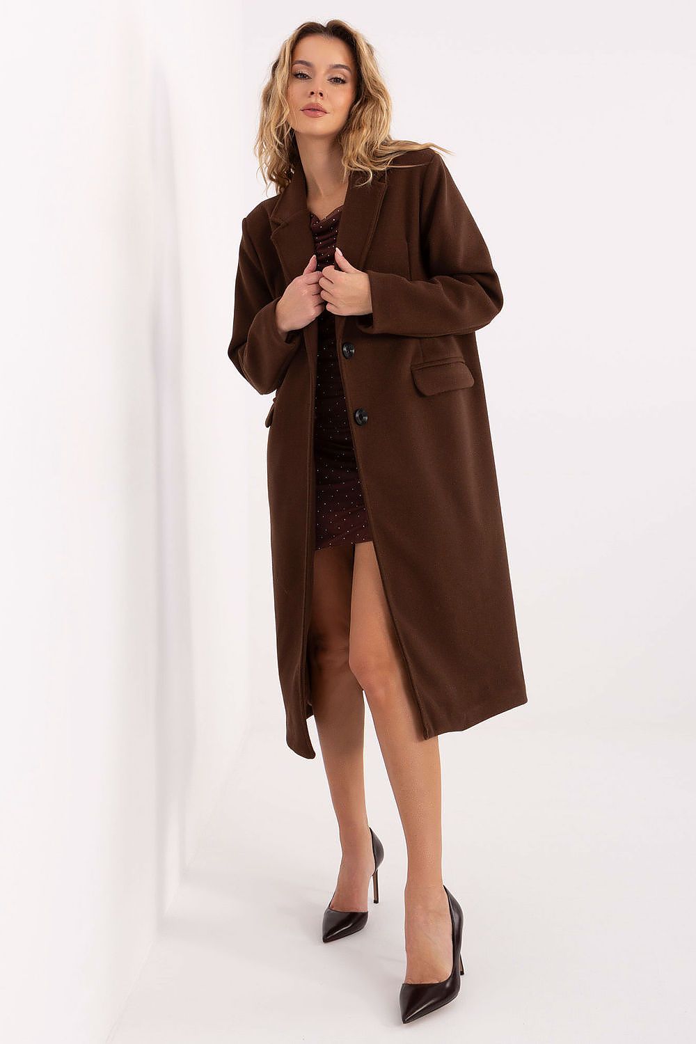 Manteau model 220944 Factory Price 