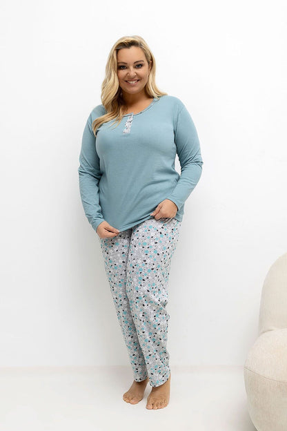 Pyjama Taille Plus model 221183 Forever Pink 