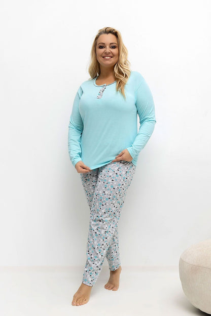  Pyjama Taille Plus model 221184 Forever Pink 