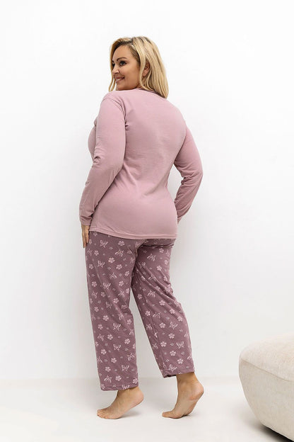 Pyjama Taille Plus model 221186 Forever Pink 