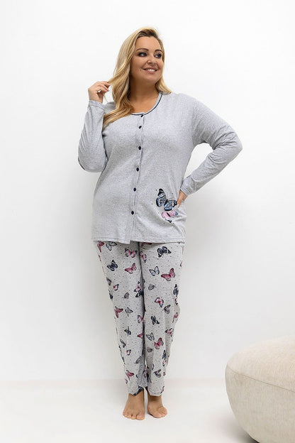  Pyjama Taille Plus model 221199 Forever Pink 