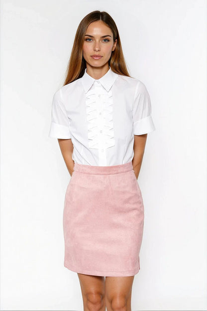 Chemise manche courte model 221225 Nife - Nainette.fr