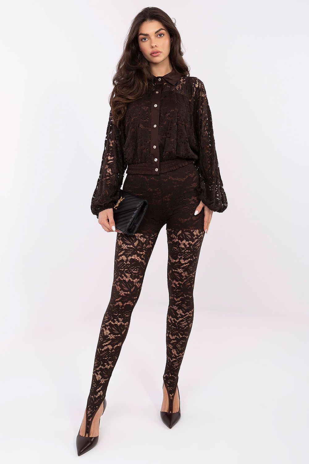  Leggings longues model 221297 Italy Moda 