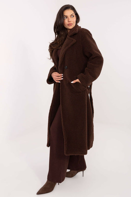  Manteau model 221384 Factory Price 