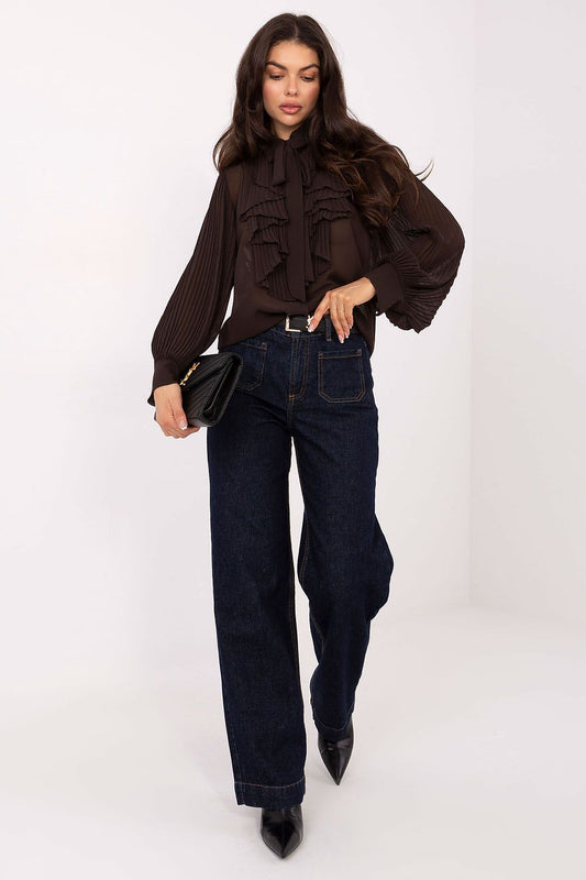  Chemise manche longue model 221589 Italy Moda 