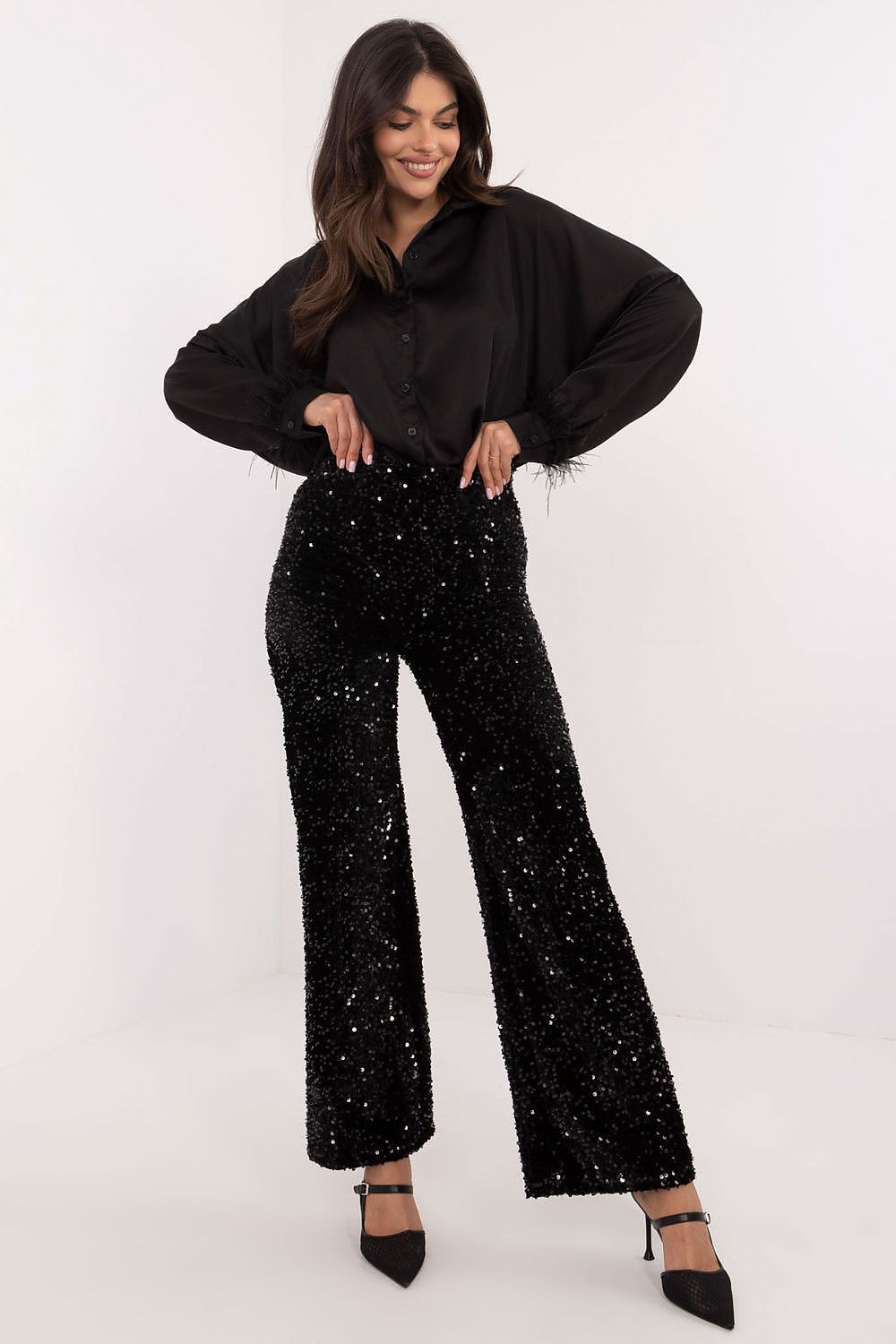  Pantalon femme model 203164 Italy Moda 