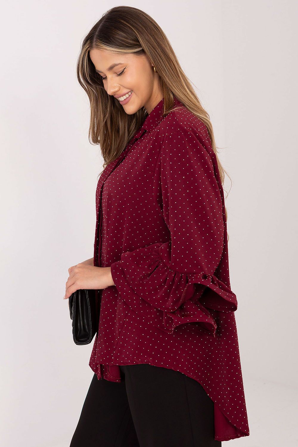  Chemise manche longue model 222148 Italy Moda 