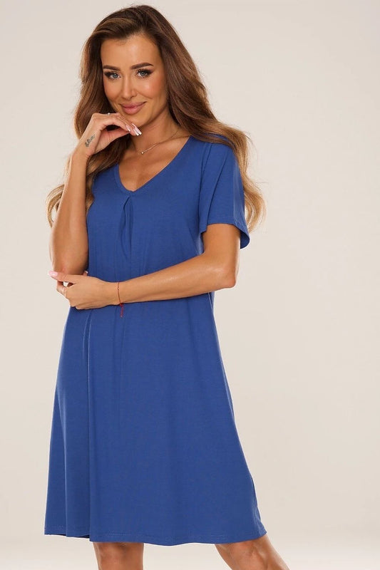 Chemise de nuit model 223019 De Lafense - Nainette.fr