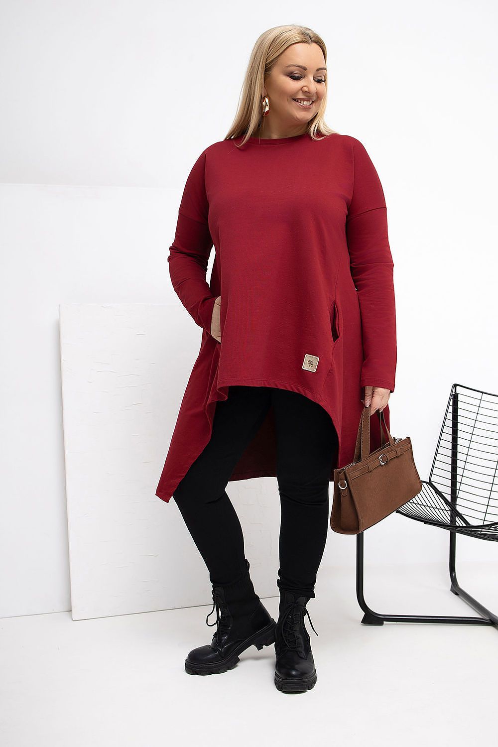 Tunique grande taille model 223032 Relevance - Nainette.fr