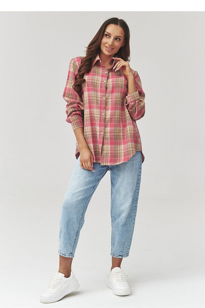 Chemise manche longue model 223228 Makadamia - Nainette.fr