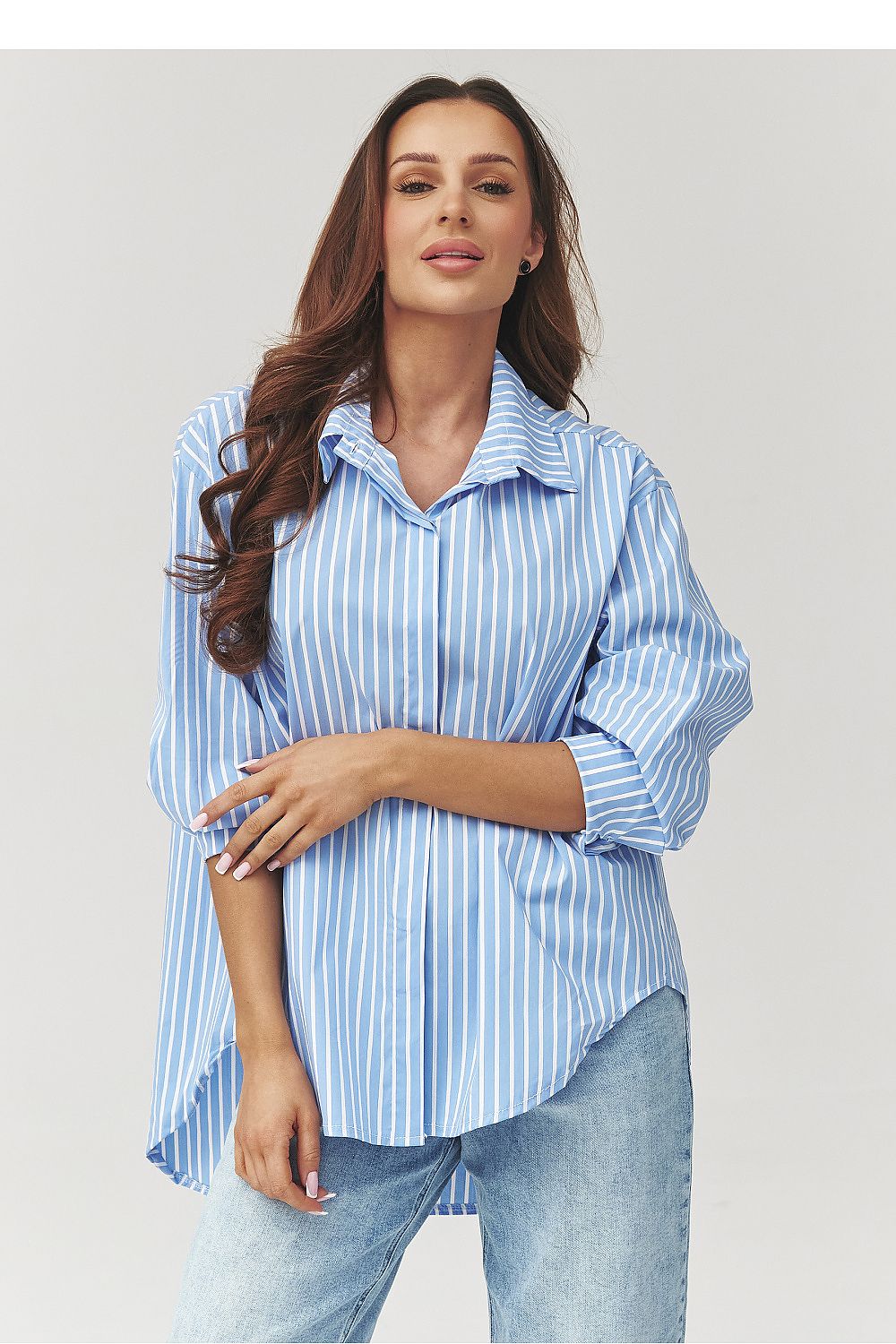  Chemise manche longue model 223361 Makadamia 