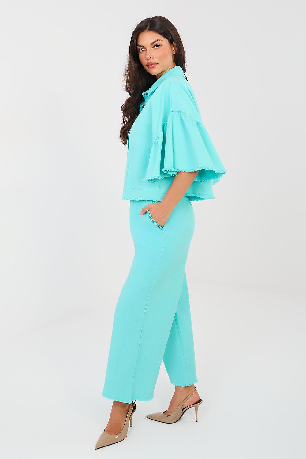  Pantalon femme model 223770 Italy Moda 