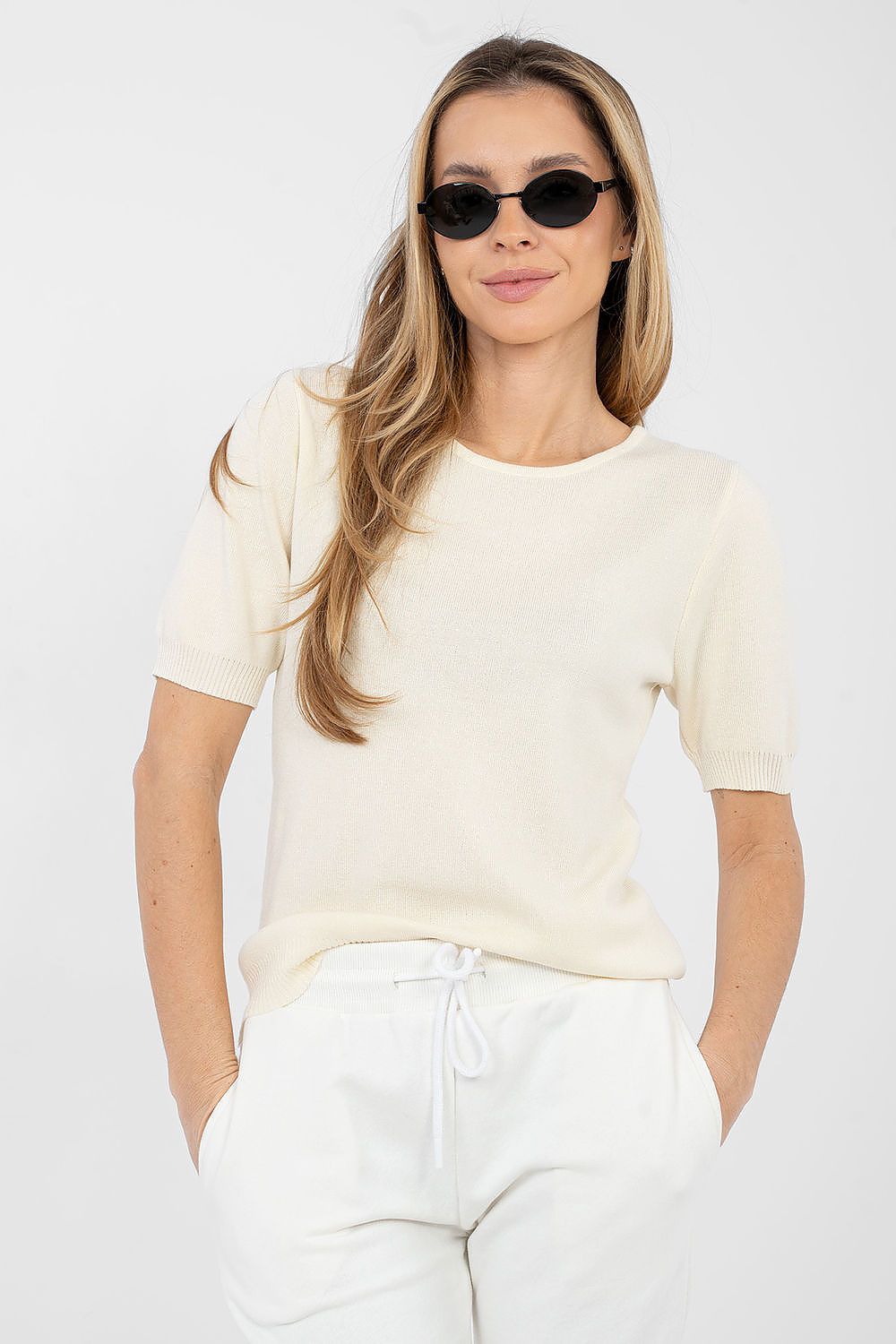  Pull à manches courtes model 223991 Factory Price 