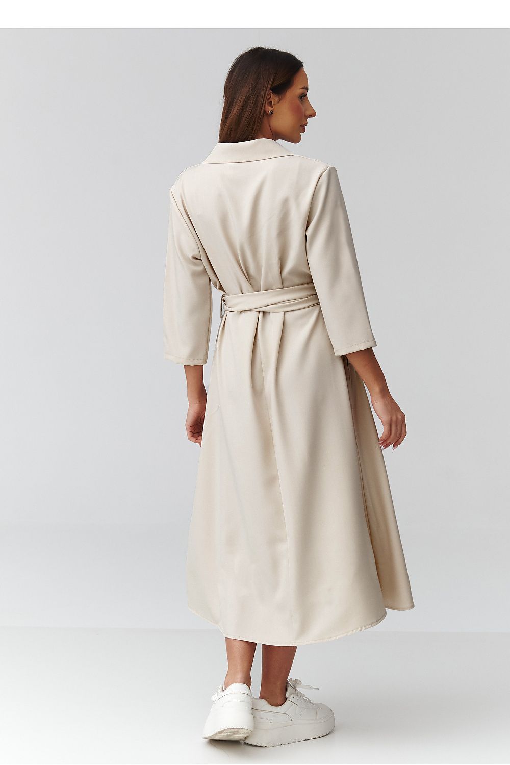  Robe de jour model 224087 Makadamia 