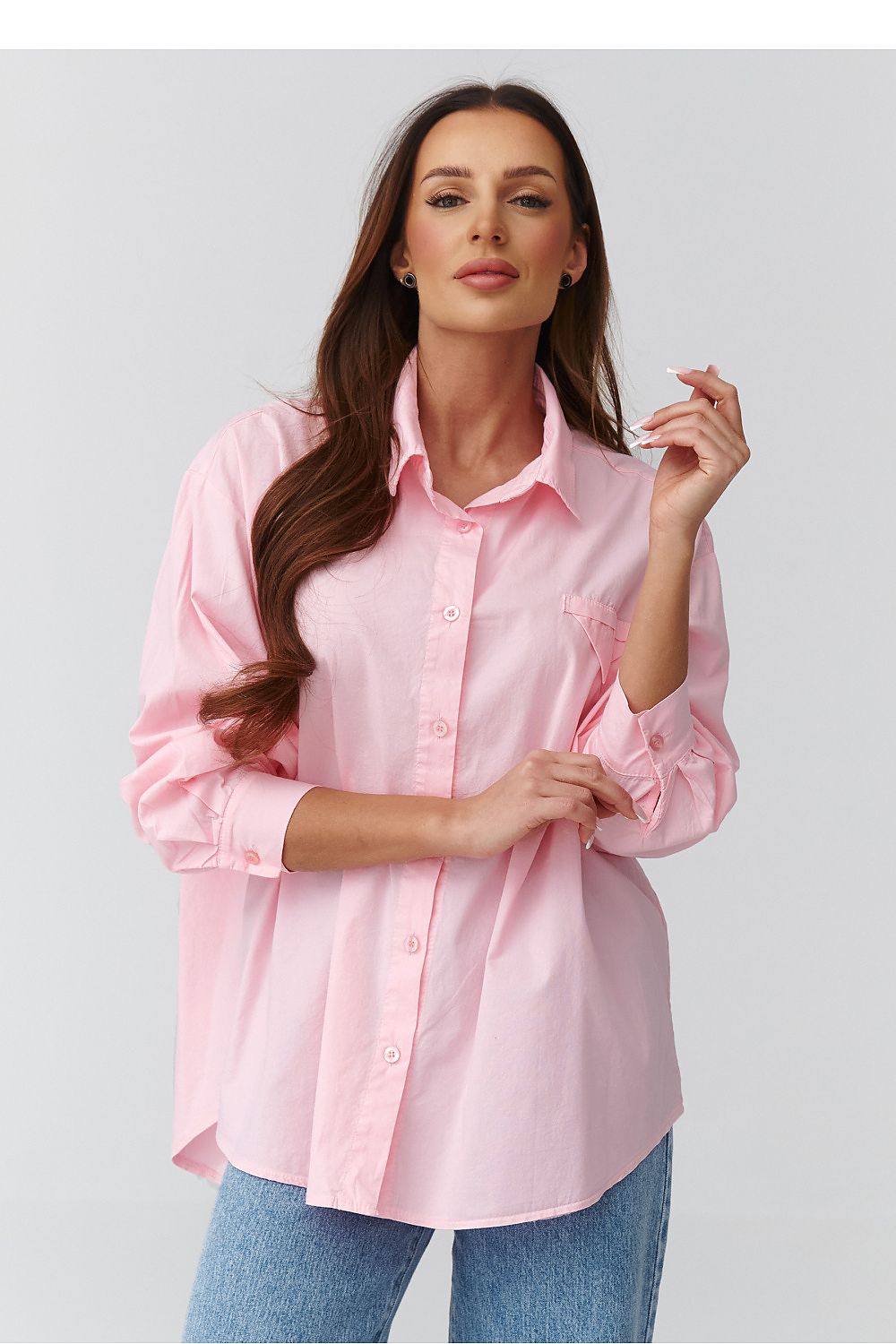  Chemise manche longue model 224100 Makadamia 