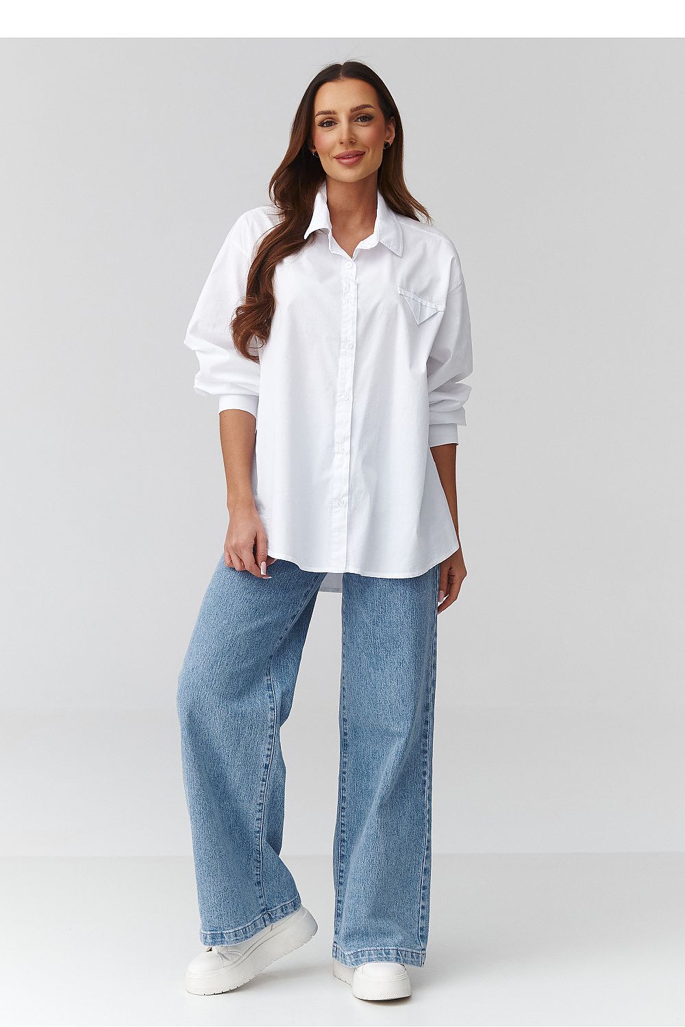  Chemise manche longue model 224103 Makadamia 