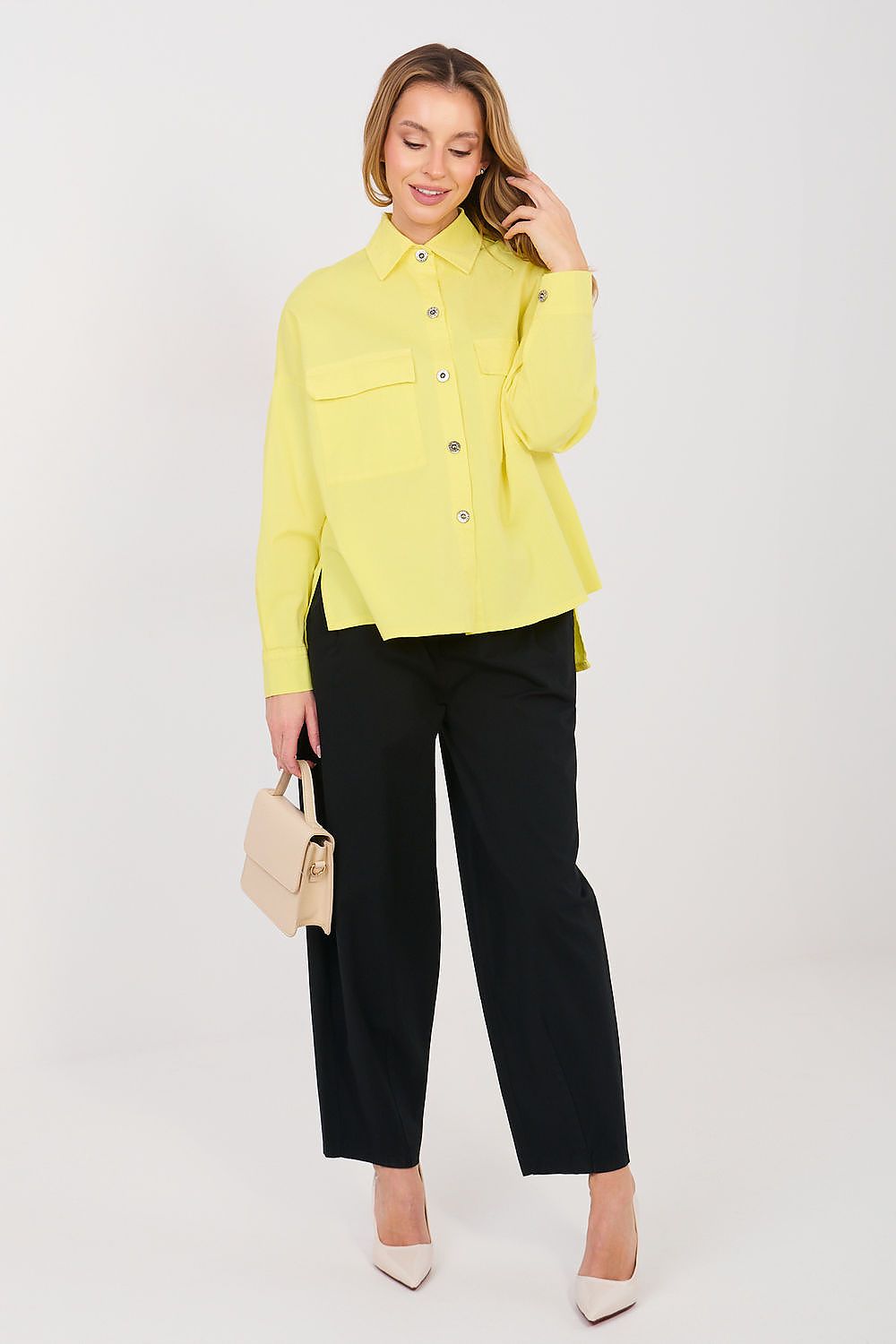  Chemise manche longue model 224197 Italy Moda 