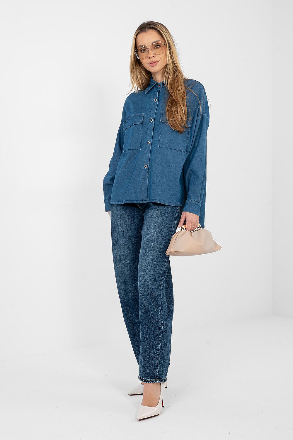  Chemise manche longue model 224204 Italy Moda 