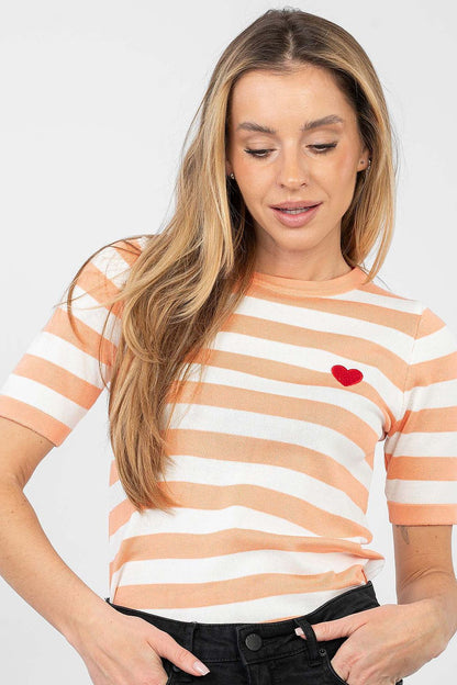  Pull à manches courtes model 224321 Factory Price 