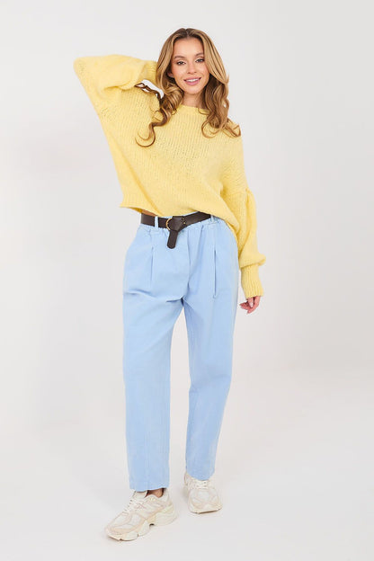  Pantalon en velours côtelé model 224381 Italy Moda 