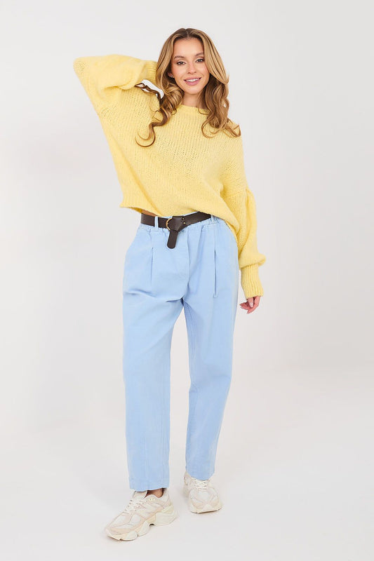  Pantalon en velours côtelé model 224381 Italy Moda 