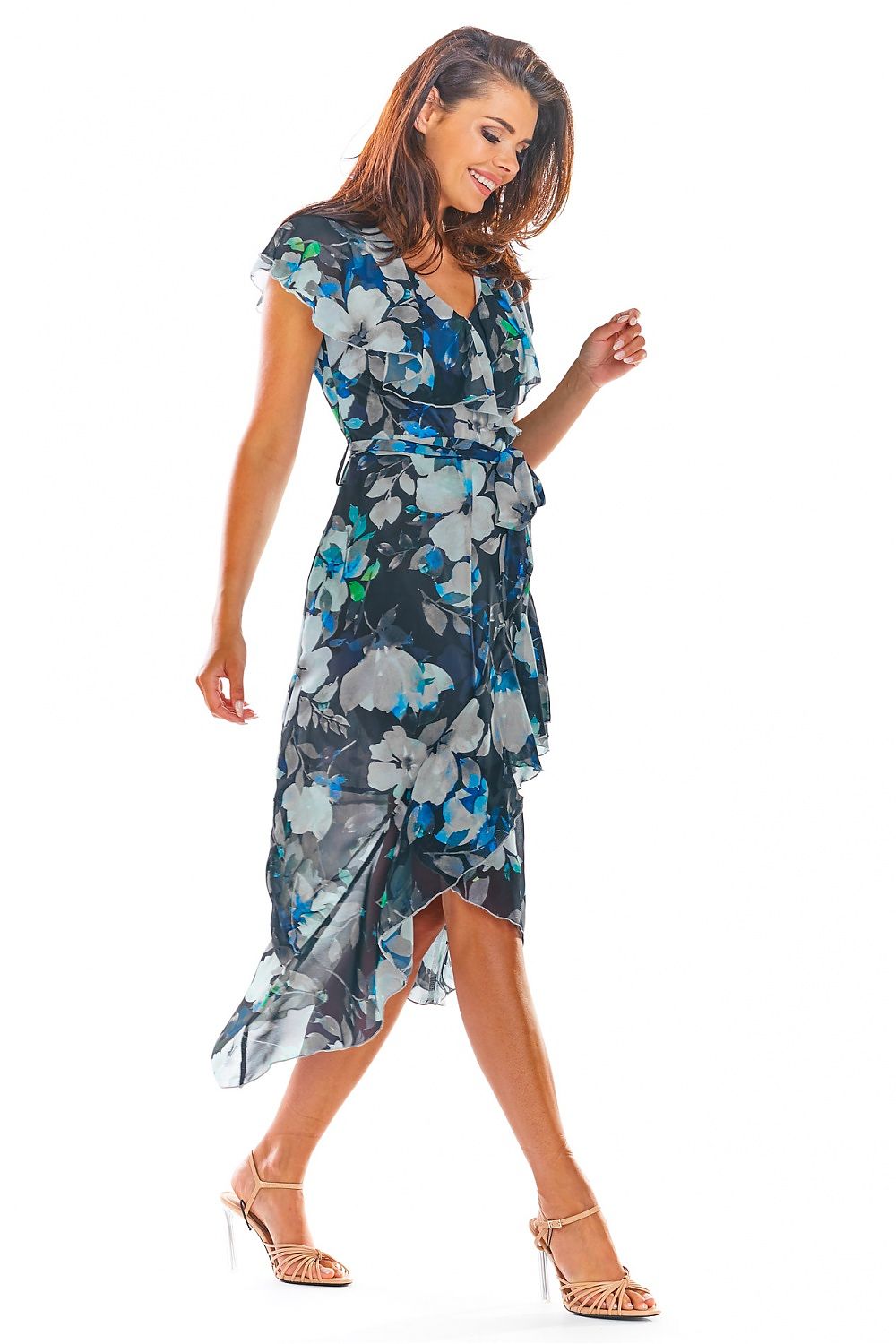  Robe de cocktail model 133674 awama 