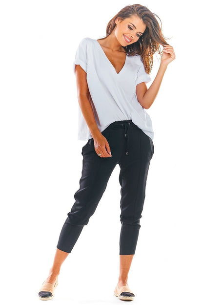  Pantalon femme model 144655 awama 