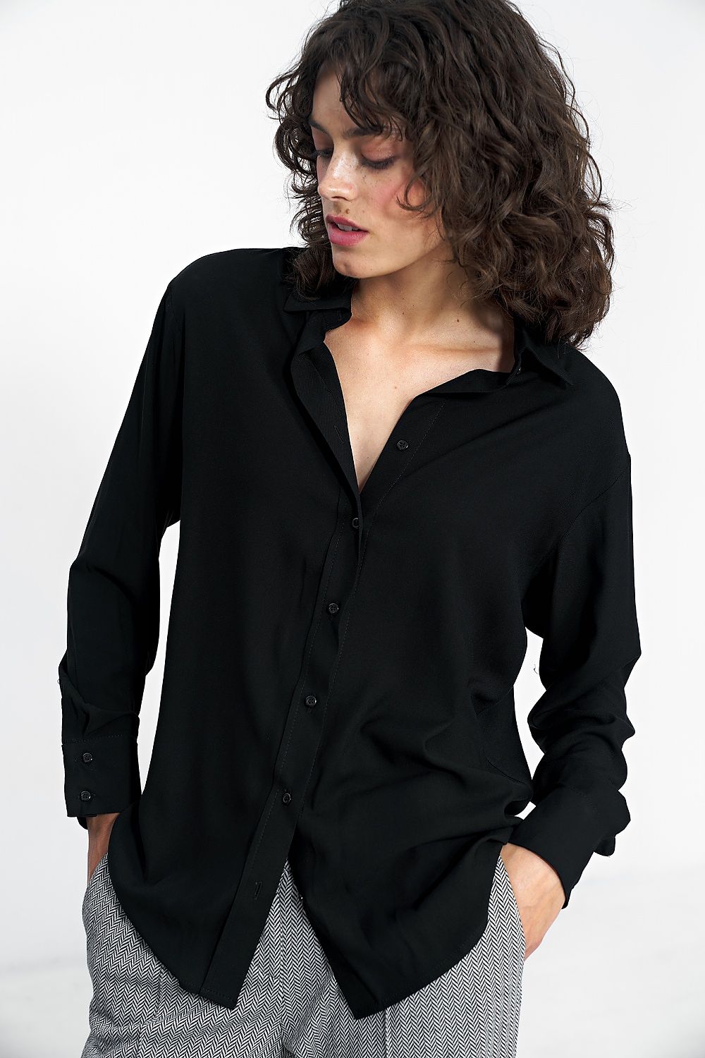  Chemise manche longue model 184603 Nife 