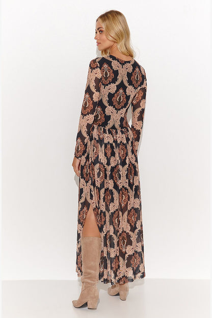  Robe de jour model 184804 Makadamia 