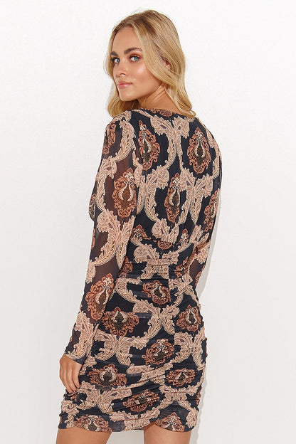  Robe de jour model 184809 Makadamia 