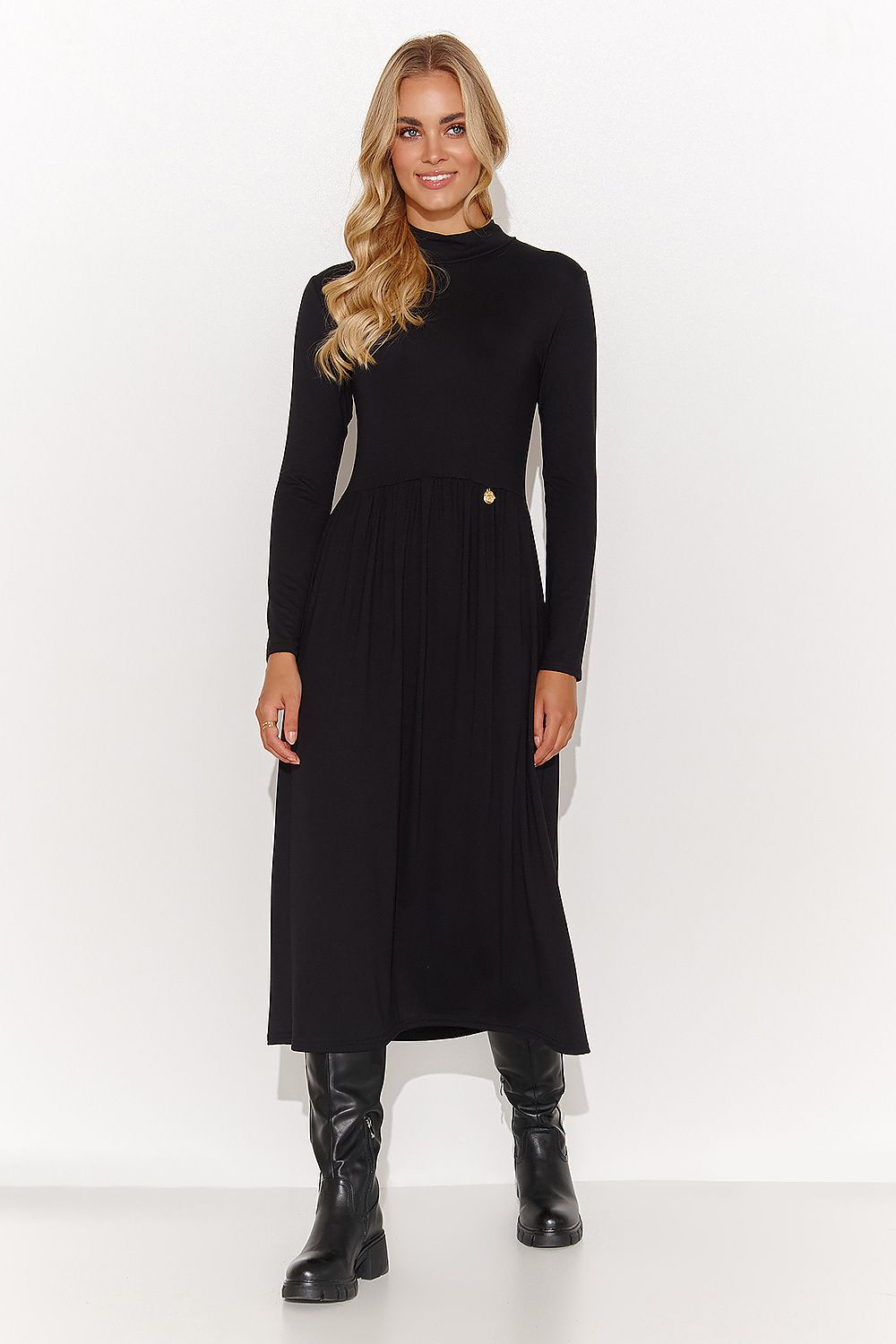  Robe de jour model 185229 Makadamia 
