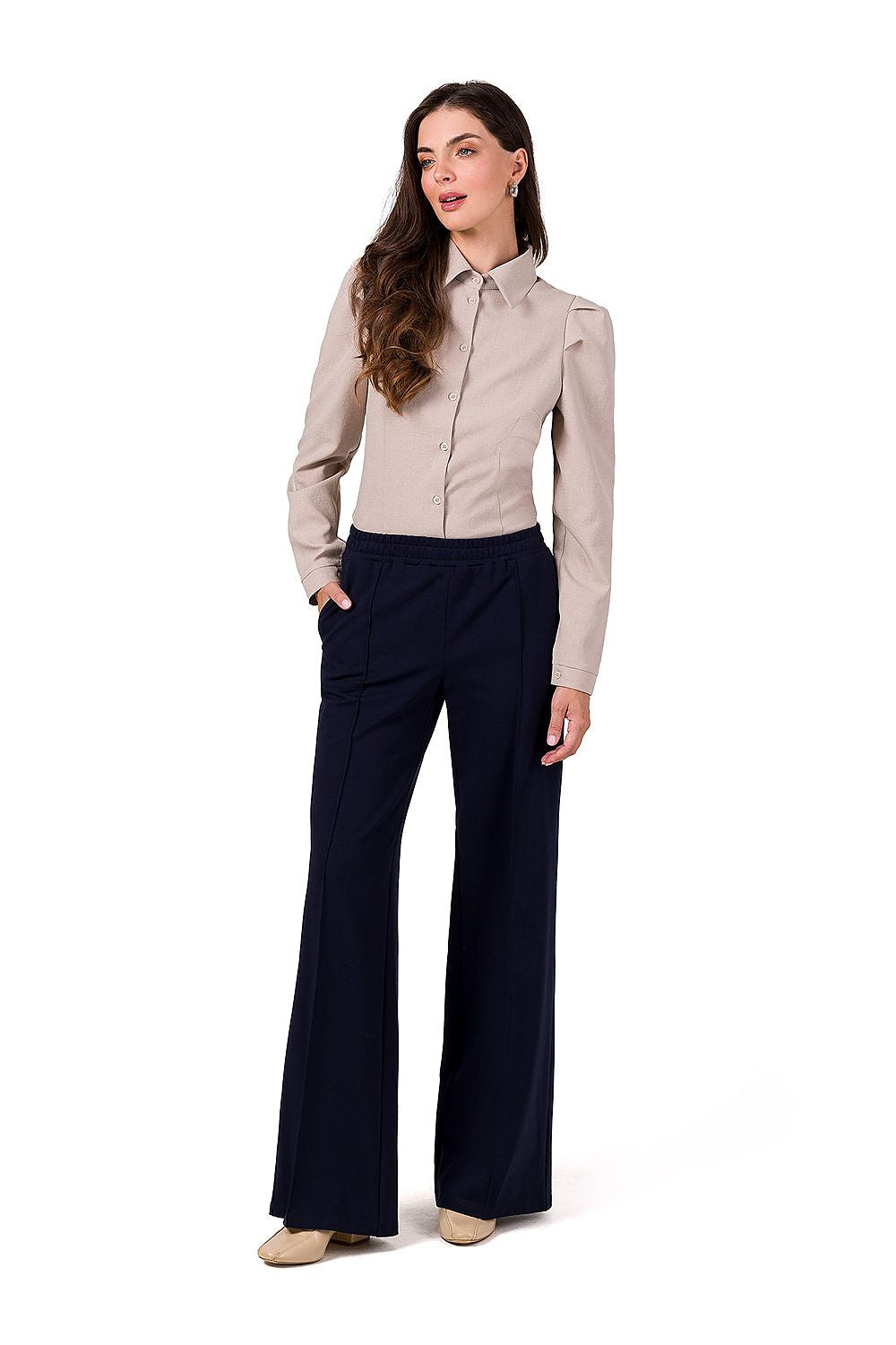  Pantalon femme model 185785 BeWear 