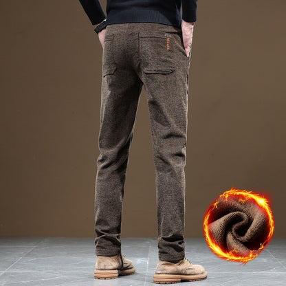 Pantalon homme doublé polaire