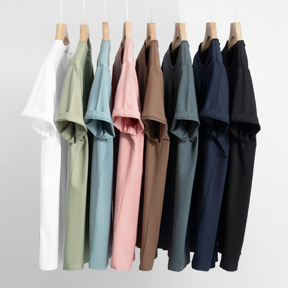 T-shirt à col rond en coton ICE antibactérien homme