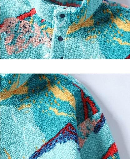 Pull en velours épais homme