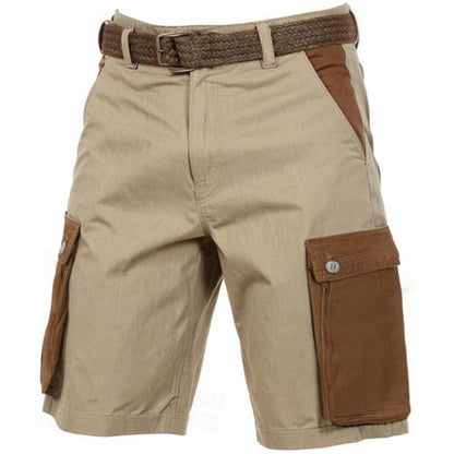 Short droit en lin vintage pour homme