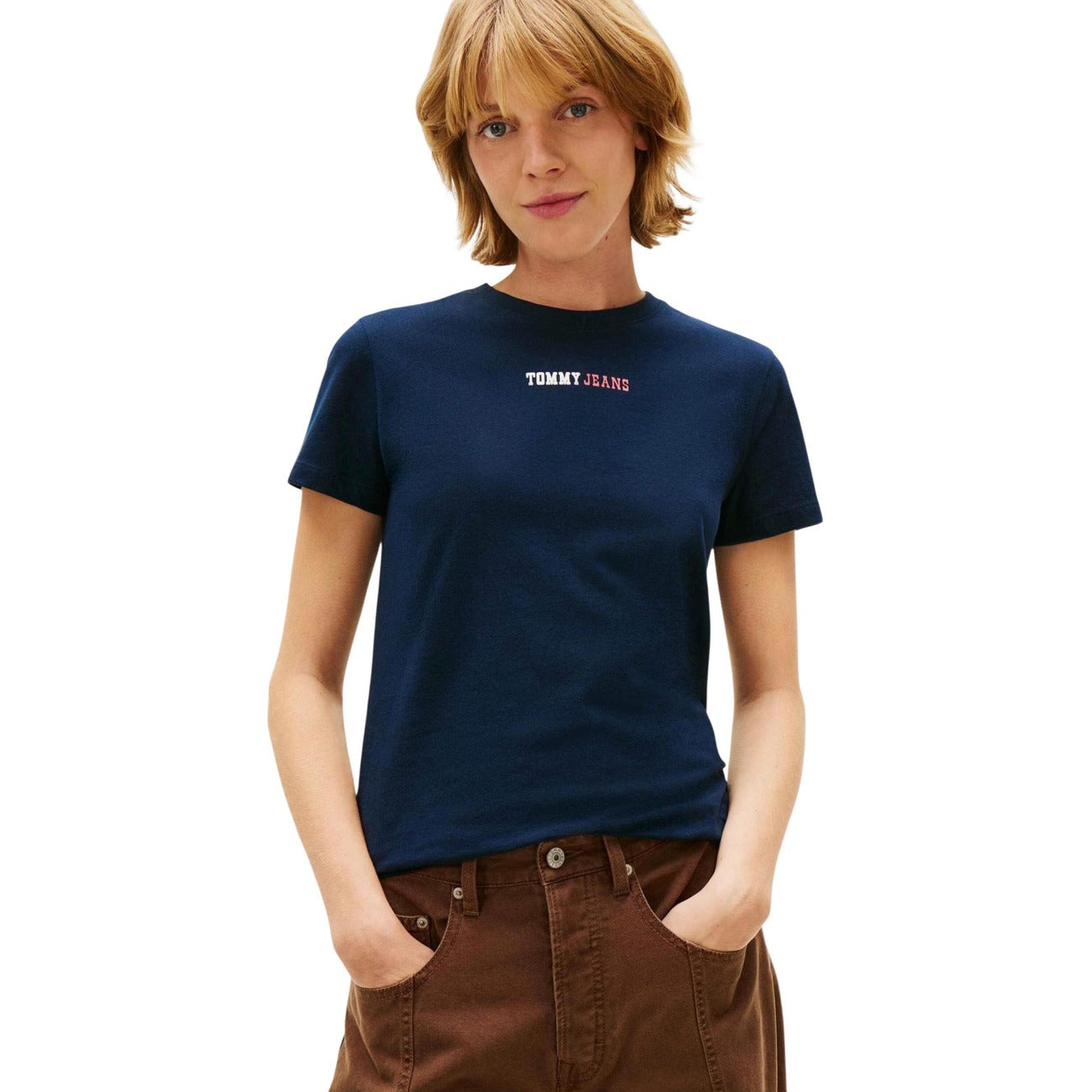 Tommy Hilfiger Jeans Femme T-Shirts nainette.fr
