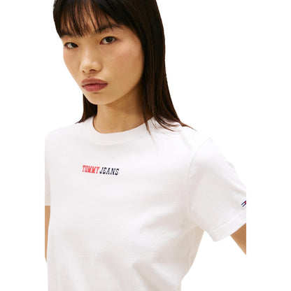 Tommy Hilfiger Jeans Femme T-Shirts nainette.fr